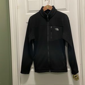 Black Northface fleece jacket